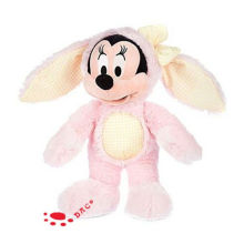 Plush Pink Easter Mickey Toy